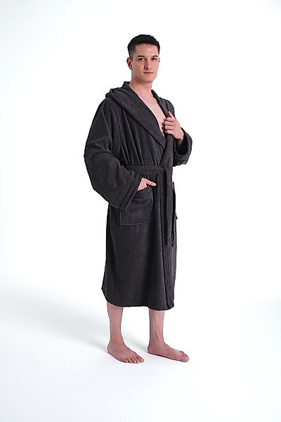 Bruno Banani Herrenbademantel "Clement, ideal für Sauna & Spa, Hotelbademan günstig online kaufen