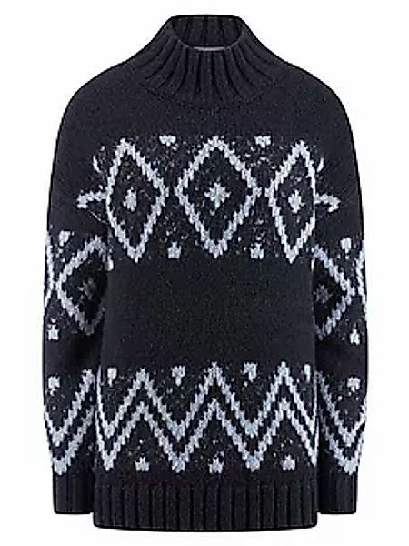 Pullover Stehkragen include schwarz günstig online kaufen