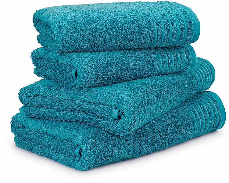 Möve Handtuch Set "New Classic" 4 Stk. Walkfrottier 2x Hand- und 2x Duschtü günstig online kaufen