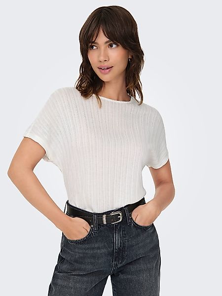 ONLY Kurzarmshirt ONLIRINA S/S O-NECK TOP günstig online kaufen