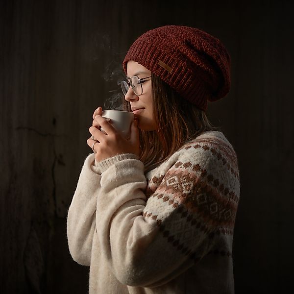 McRon Strickmütze Beanie Wollmütze Modell "Lina günstig online kaufen