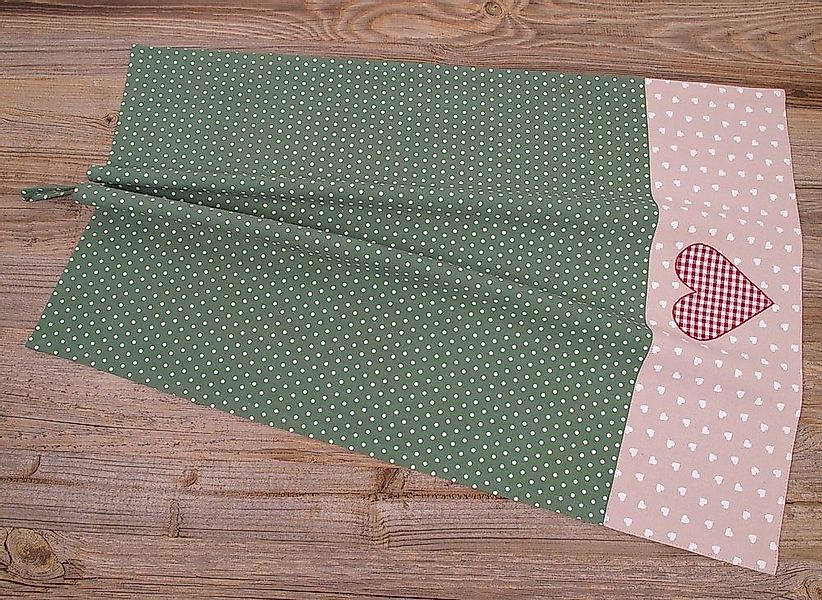 matches21 HOME & HOBBY Geschirrtuch Geschirrtuch VRONI Karo Punkte & Herz b günstig online kaufen
