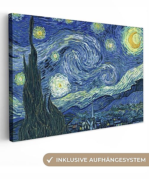 OneMillionCanvasses® Leinwandbild Sternennacht - Kunstdrucke - günstig online kaufen