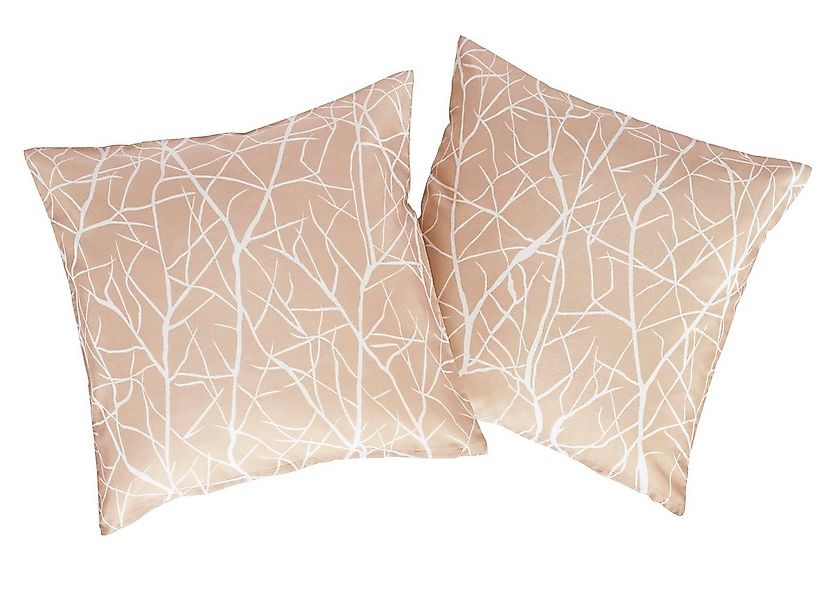 my home Dekokissen Camposa, Kissenhüllen ohne Füllung, 2 Stück 40x40 cm günstig online kaufen