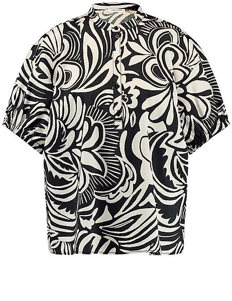 GERRY WEBER Klassische Bluse Legere Bluse mit Allover-Muster günstig online kaufen