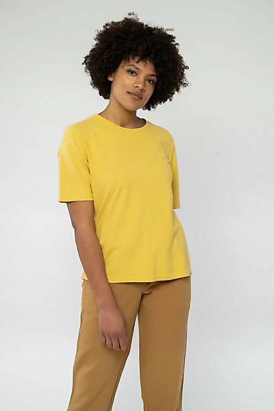 Drop Shoulder T-Shirt aus Hanf & Bio Baumwolle günstig online kaufen