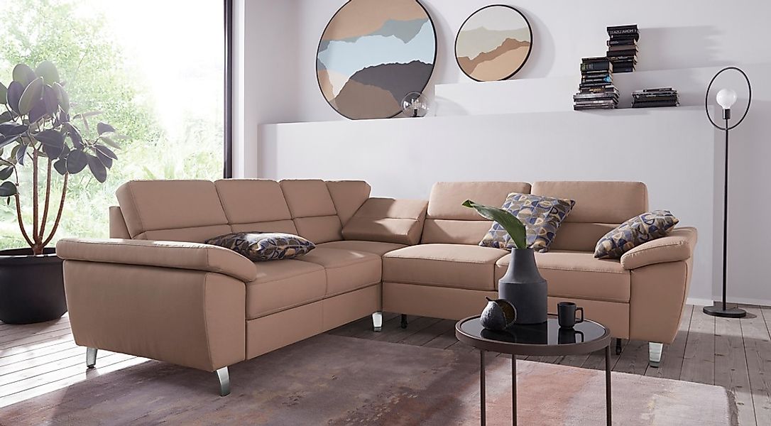 sit&more Ecksofa »Sorano L-Form«, wahlweise mit Bett- und Relaxfunktion, in günstig online kaufen