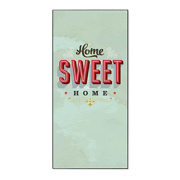 Banjado Magnettafel 37x78cm Magnetwand  Schwarz Aus Metall Magnetpinnwand P günstig online kaufen