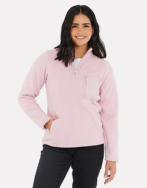 Threadbare Rundhalspullover THB Pharell 1/4 Zip Fleece (1-tlg) Half Zip Kra günstig online kaufen
