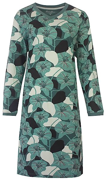 Medaillon Nachthemd Damen Schlafshirt langer Arm günstig online kaufen