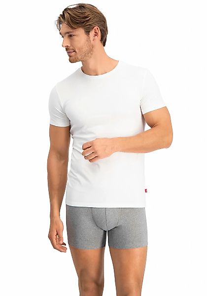 Levis T-Shirt 2er-Pack, Rundhalsausschnitt, Kurzarm, Cotton-Mix, elastisch günstig online kaufen