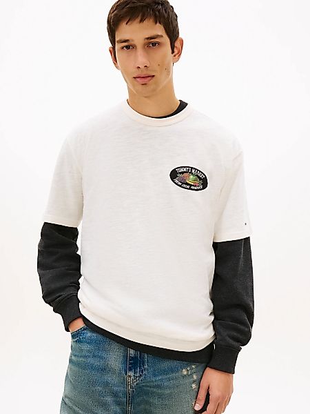 Tommy Jeans T-Shirt "NOVELTY" Relaxed fit mit Print günstig online kaufen