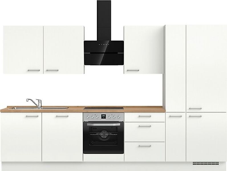 nobilia® Küchenzeile »"Laser II"«, vormontiert, Ausrichtung wählbar, Breite günstig online kaufen