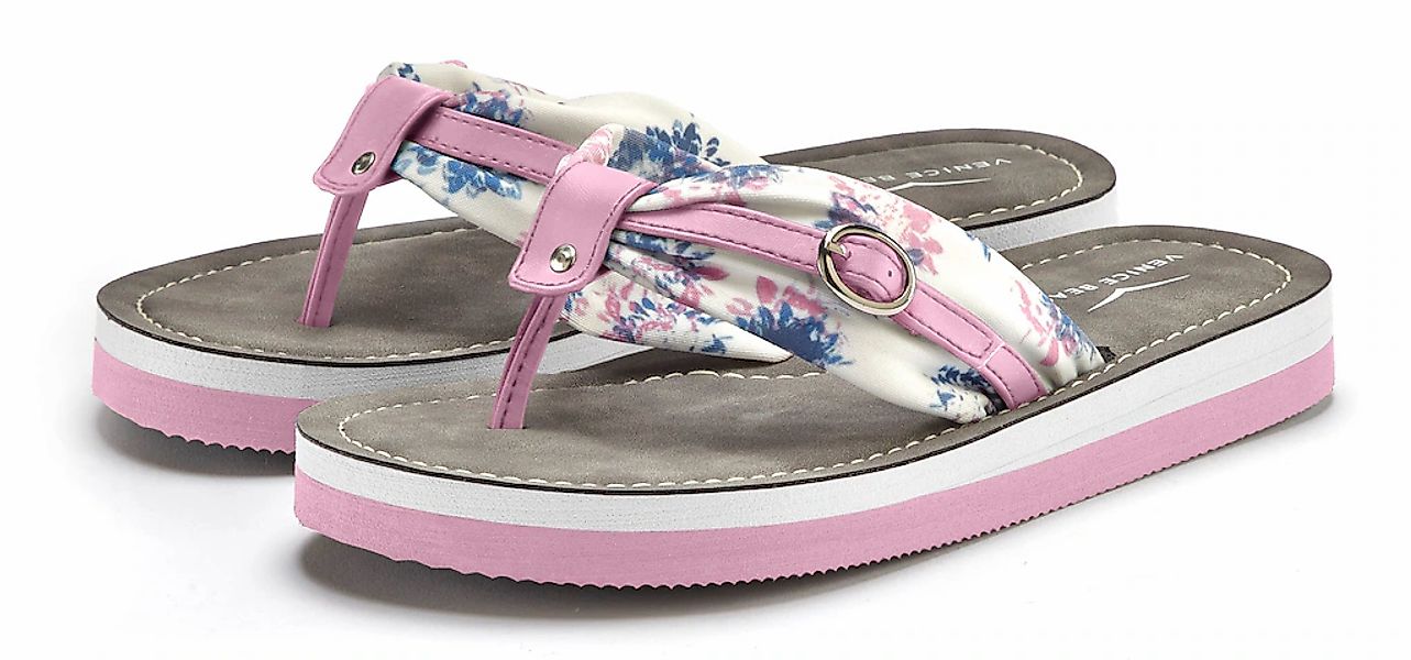 Venice Beach Badezehentrenner "Sandale, Pantolette" Zehentrenner, Badeschuh günstig online kaufen
