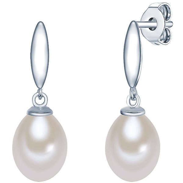Valero Pearls Perlenohrringe silber, aus Süßwasser-Zuchtperlen günstig online kaufen
