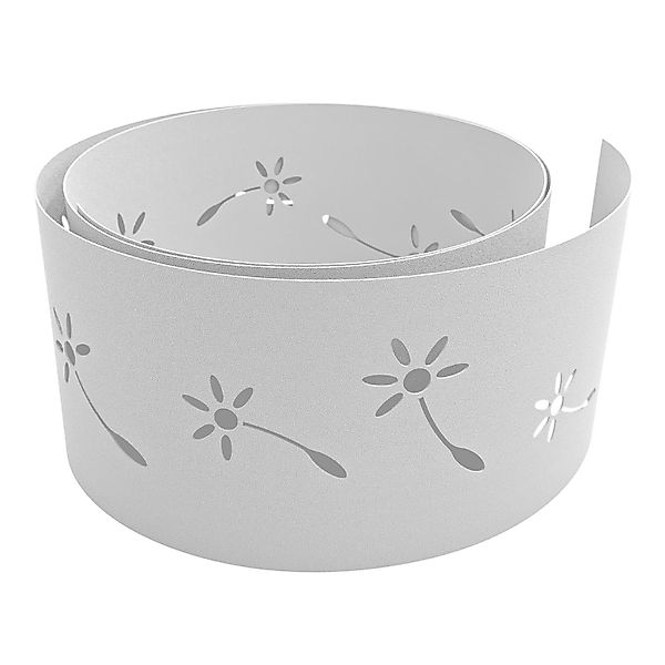 zaunzu Sichtschutzstreifen Premium Dekor Pusteblume Lasermuster günstig online kaufen