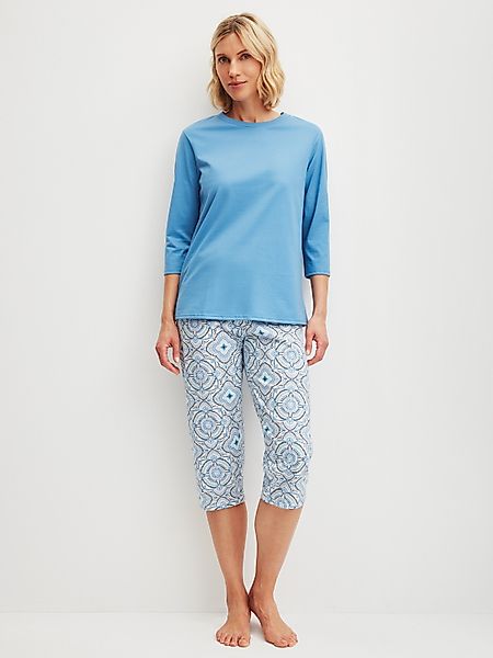 CALIDA Capri-Pyjama Cotton Stripes Damen (2 günstig online kaufen