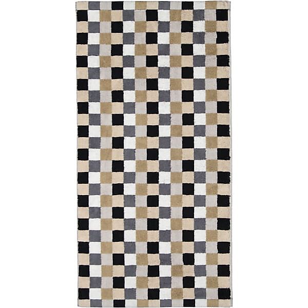 Cawö - Life Style Karo 7047 - Farbe: 37 - kiesel - Saunatuch 70x180 cm günstig online kaufen