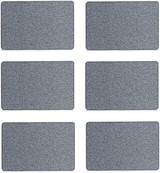 Zeller Present Platzset, (Set, 6-St), hochwertige Filzmatte günstig online kaufen
