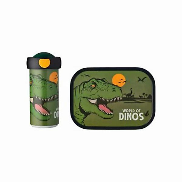 Mepal CAMPUS Pausenset Dino Brotdose + Verschlussbecher Lunchboxen bunt günstig online kaufen
