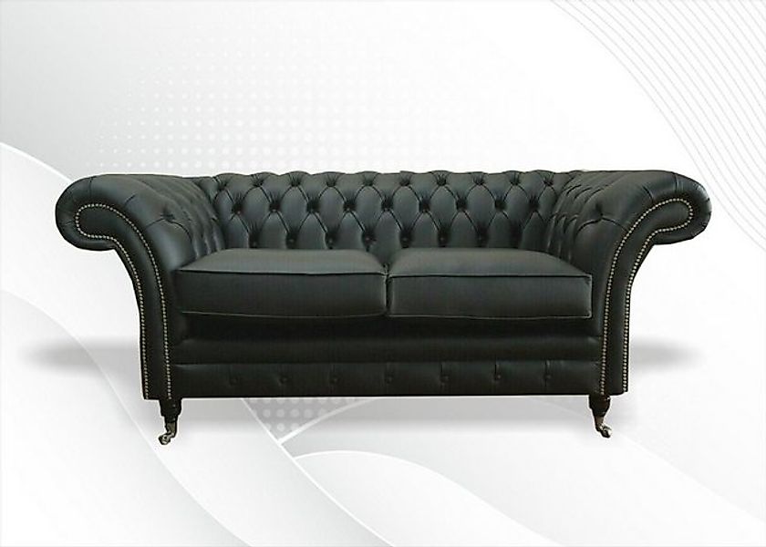 Xlmoebel Sofa Neu Chesterfield Deluxe Zweisitzer Sofa Polstersofa Stofflede günstig online kaufen