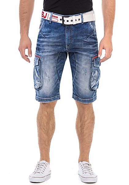 Cipo & Baxx Bermudas in Denim, günstig online kaufen
