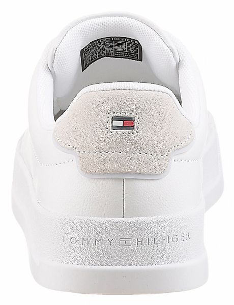 Tommy Hilfiger Sneaker "TH COURT LTH DETAIL ESS", Freizeitschuh, Halbschuh, günstig online kaufen