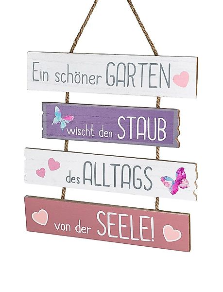 Small-Preis Dekohänger Gartenschild mit Grillregeln - günstig online kaufen