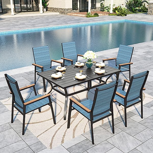 PHI VILLA Garten-Essgruppe, (Gartenmöbel Set Balkon günstig online kaufen