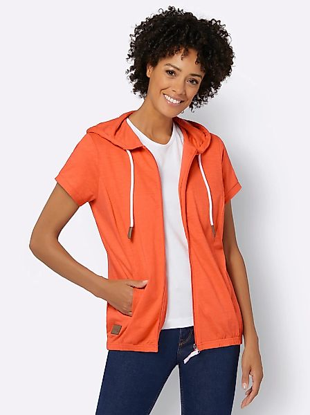 Casual Looks Shirtjacke "Sweatjacke" günstig online kaufen