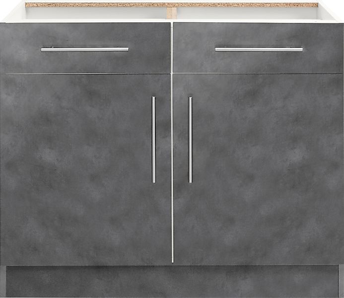 wiho Küchen Unterschrank "Cali" 100 cm breit, ohne Arbeitsplatte günstig online kaufen