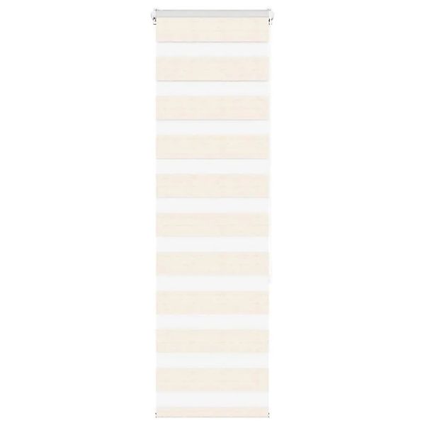 vidaXL Doppelrollo Marmorbeige 40x150 cm Stoffbreite 35,9 cm Polyester 4014 günstig online kaufen