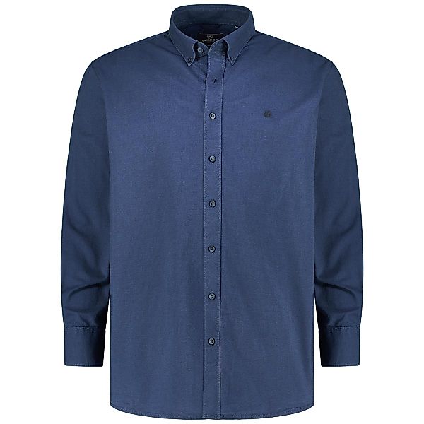 Lerros Freizeithemd aus Baumwolle Farbe blau Größe: 3XL günstig online kaufen