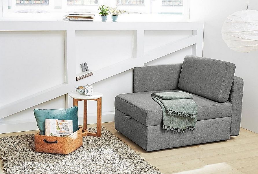 Jockenhöfer Gruppe Sessel Youngster, B: 113 cm, Liegefl. 84x201 cm, mit Bet günstig online kaufen