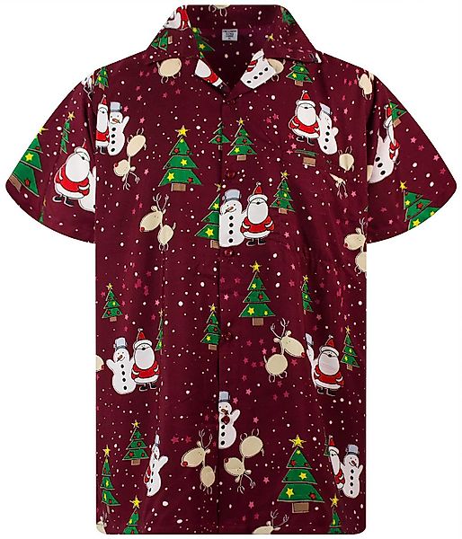 King Kameha Hawaiihemd Christmas Buddies Kurzarm günstig online kaufen