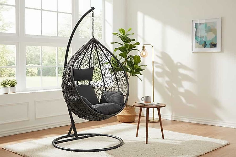 riess-ambiente Hängesessel LOFT anthrazit / grau (Einzelartikel, 1-St), Out günstig online kaufen