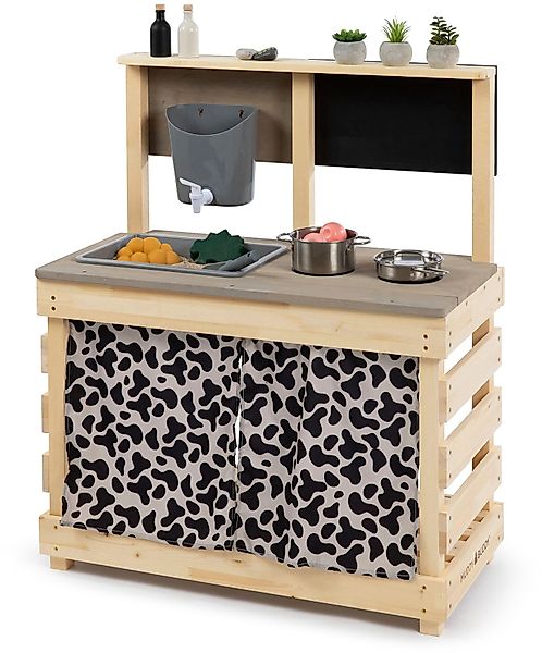 MUDDY BUDDY® Outdoor-Spielküche Big Leo Holz, günstig online kaufen
