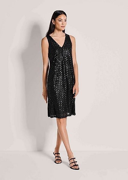 MADELEINE Midikleid Partykleid mit V-Ausschnitt Ärmelloses Sommerkleid mit günstig online kaufen