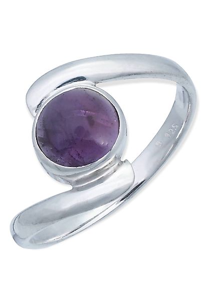 mantraroma Silberring 925er Silber mit Amethyst günstig online kaufen