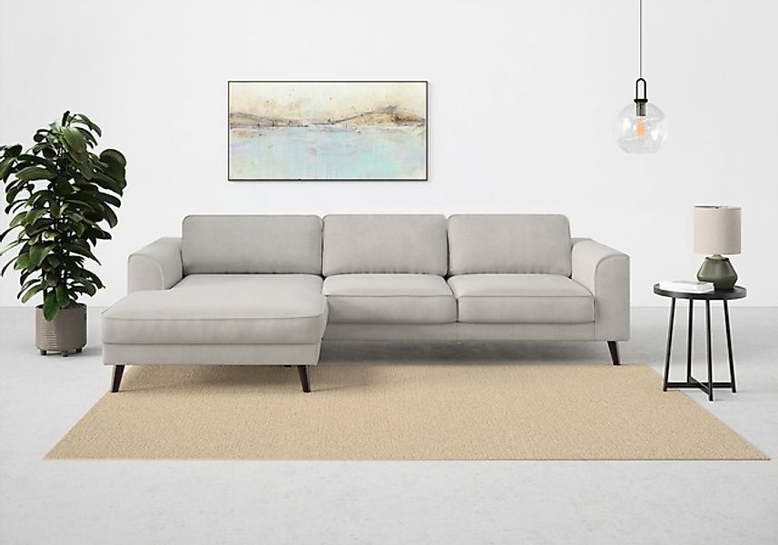 TRENDMANUFAKTUR Ecksofa »Lumber Jack, elegantes Designsofa, zeitlos modern, günstig online kaufen