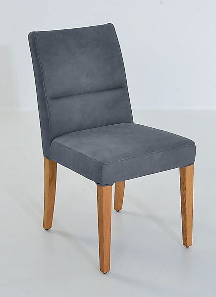 K+W Komfort & Wohnen 4-Fußstuhl "GOBY" () 4-Fuß-Holzstuhl in Wildeiche geöl günstig online kaufen