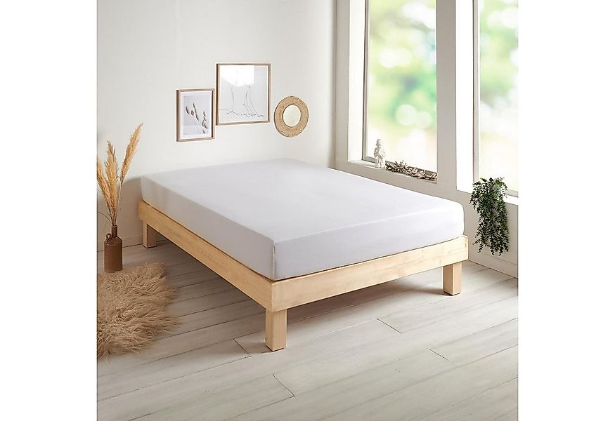 TRAUMSCHLAF Spannbettlaken Single Jersey, Jersey, Gummizug: Rundumgummi, (1 günstig online kaufen