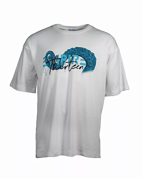 EMPIRE-THIRTEEN Oversize-Shirt DRIPPING OCTOPUS Print auf Vorderseite günstig online kaufen