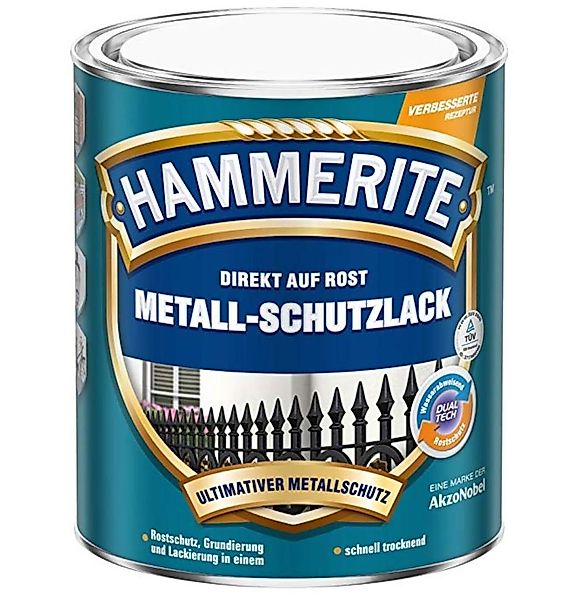 Hammerite Metall-Schutzlack Weiß matt 750 ml günstig online kaufen
