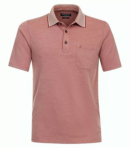 CASAMODA T-Shirt Polo-Shirt uni günstig online kaufen