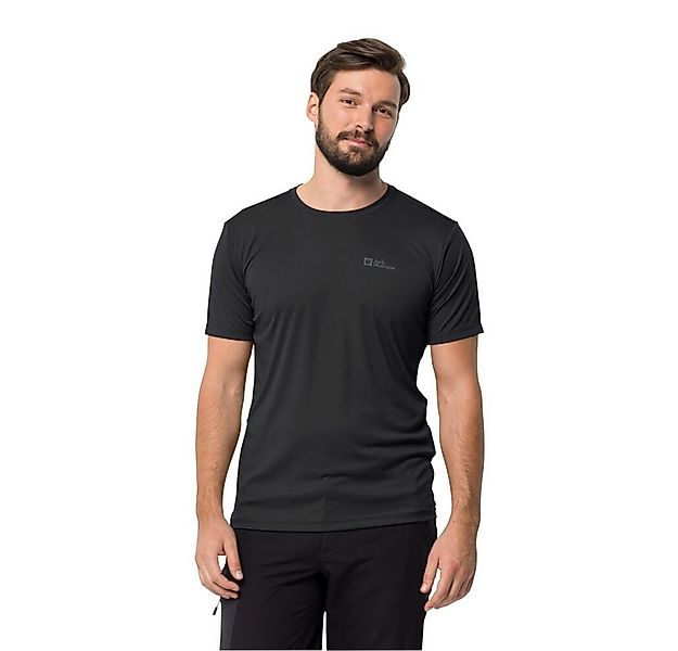 Jack Wolfskin T-Shirt Tech T (leicht, geruchshemmend) schwarz Herren günstig online kaufen