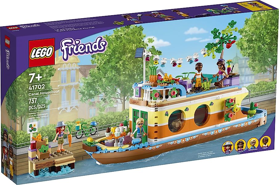 LEGO® LEGO® Friends 41702 Hausboot Konstruktionsspielsteine, günstig online kaufen