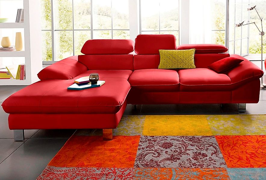 COTTA Ecksofa "Driver L-Form" mit Kopfteilverstellung, wahlweise mit Bettfu günstig online kaufen