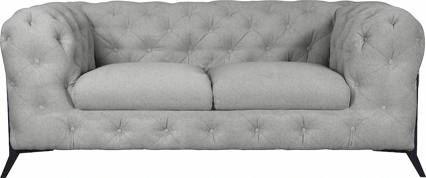 Home affaire Chesterfield-Sofa "Amaury" aufwändige Knopfheftung, moderne Ch günstig online kaufen