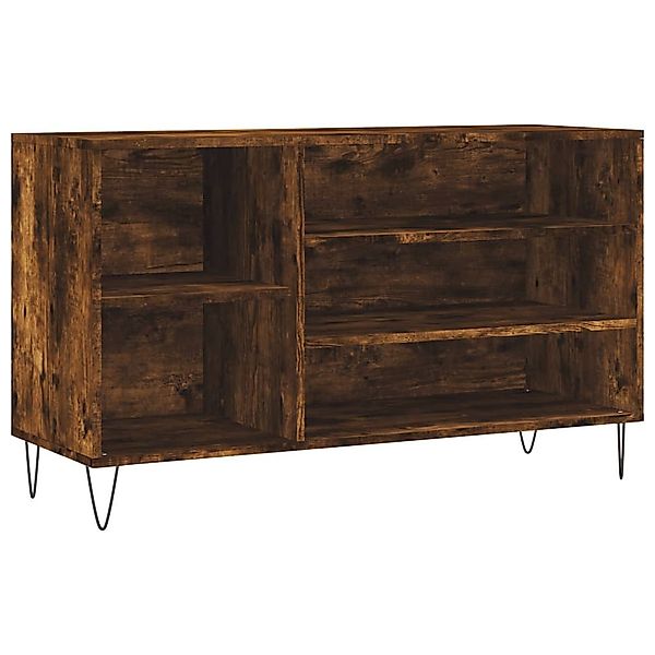 vidaXL Schuhregal Schuhregal Räuchereiche 102x36x60 cm günstig online kaufen